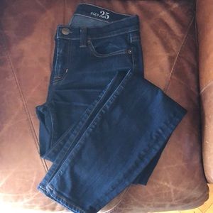 J. Crew ankle toothpick denim